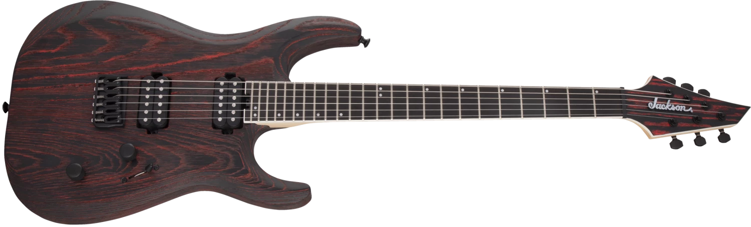 Jackson Pro Series Dinky DK Modern Ash HT6, Baked Red 5 Jackson Pro Series Dinky DK Modern Ash HT6, Baked Red