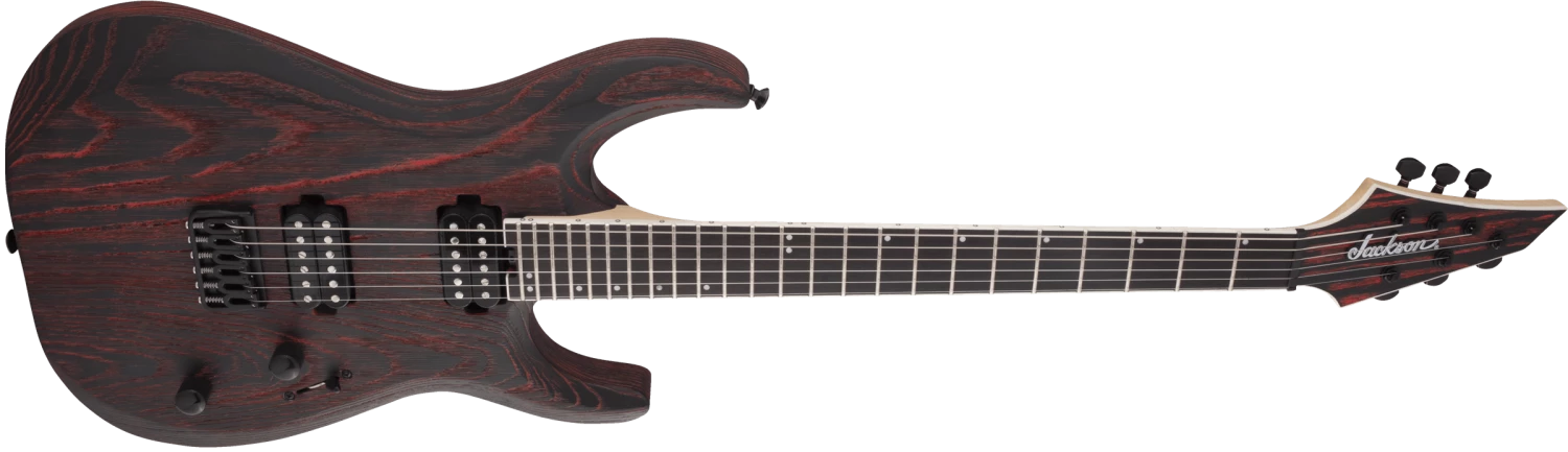 Jackson Pro Series Dinky DK Modern Ash HT6, Baked Red 6 Jackson Pro Series Dinky DK Modern Ash HT6, Baked Red