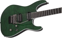 Jackson Pro Series Soloist SL2Q, Transparent Green