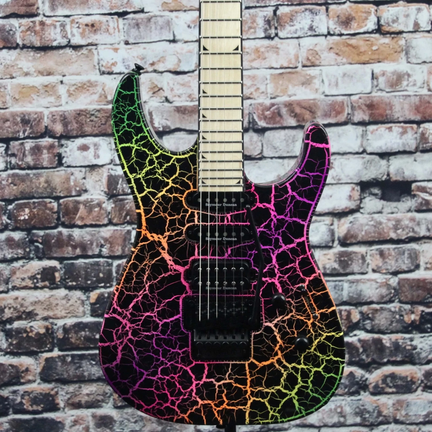 Jackson Pro Series Soloist SL3M | Rainbow Crackle Guitar 3 Jackson Pro Series Soloist SL3M | Rainbow Crackle Guitar