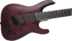 Guitar Jackson X Series Dinky Arch Top DKAF7 MS, Stained Mahogany