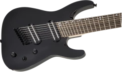 Jackson X Series Dinky Arch Top DKAF8 MS, Gloss Black Guitar