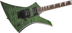 Jackson X Series Kelly KEXQ, Transparent Green Guitar