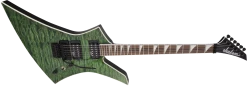 Jackson X Series Kelly KEXQ, Transparent Green Guitar
