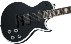 Jackson X Series Marty Friedman Signature MF-1, Gloss Black|White Bevels