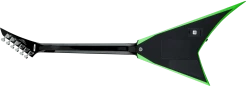 Jackson X Series RRX24, Black With Neon Green Bevels Guitar