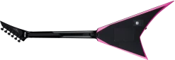 Jackson X Series RRX24, Black With Neon Pink Bevels