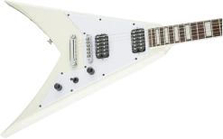 Jackson X Series Scott Ian King V Signature KVXT, Ivory Guitar