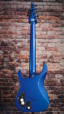 Guitar Jackson X Series Soloist Arch Top SLAT7, Metallic Blue