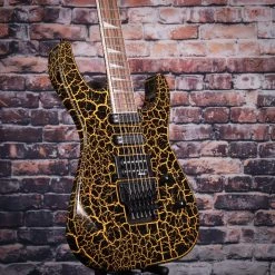 Jackson X Series Soloist SL3X DX Guitar Yellow Crackle