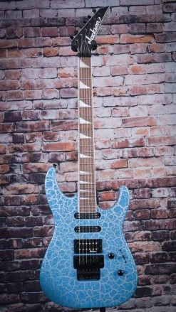 Jackson X Series Soloist SL3X DX Yellow Frost Byte Crackle