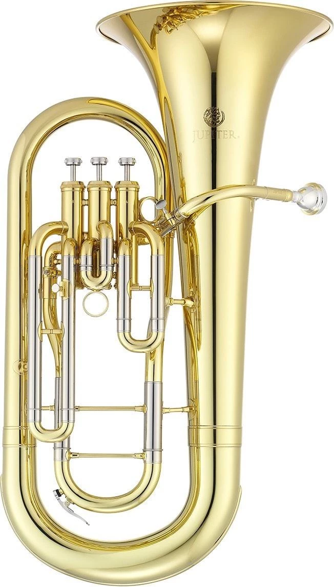Brass Instruments Jupiter JEP700 Standard Series Bb 3-Valve Euphonium 3 Brass Instruments Jupiter JEP700 Standard Series Bb 3-Valve Euphonium