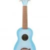 Kala Light Blue Burst Dolphin Soprano Ukulele | MK-SD/LBLBURST