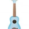 Kala Light Blue Burst Soprano Dolphin Ukulele 2 Kala Light Blue Burst Soprano Dolphin Ukulele