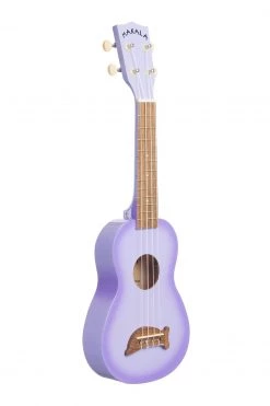 Kala Purple Burst Dolphin Ukulele | Includes Tote Bag Ukuleles