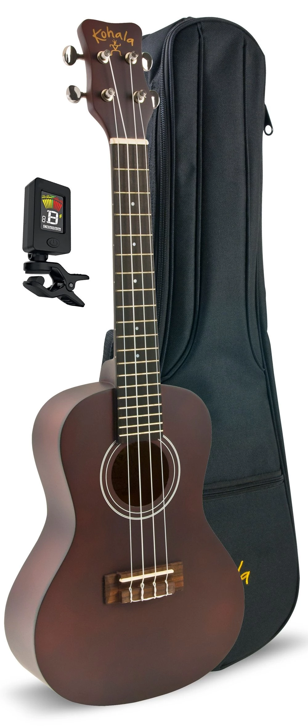 Kohala 4 String Uke With Gig Bag And Tuner | KPP-S 3 Kohala 4 String Uke With Gig Bag And Tuner | KPP-S
