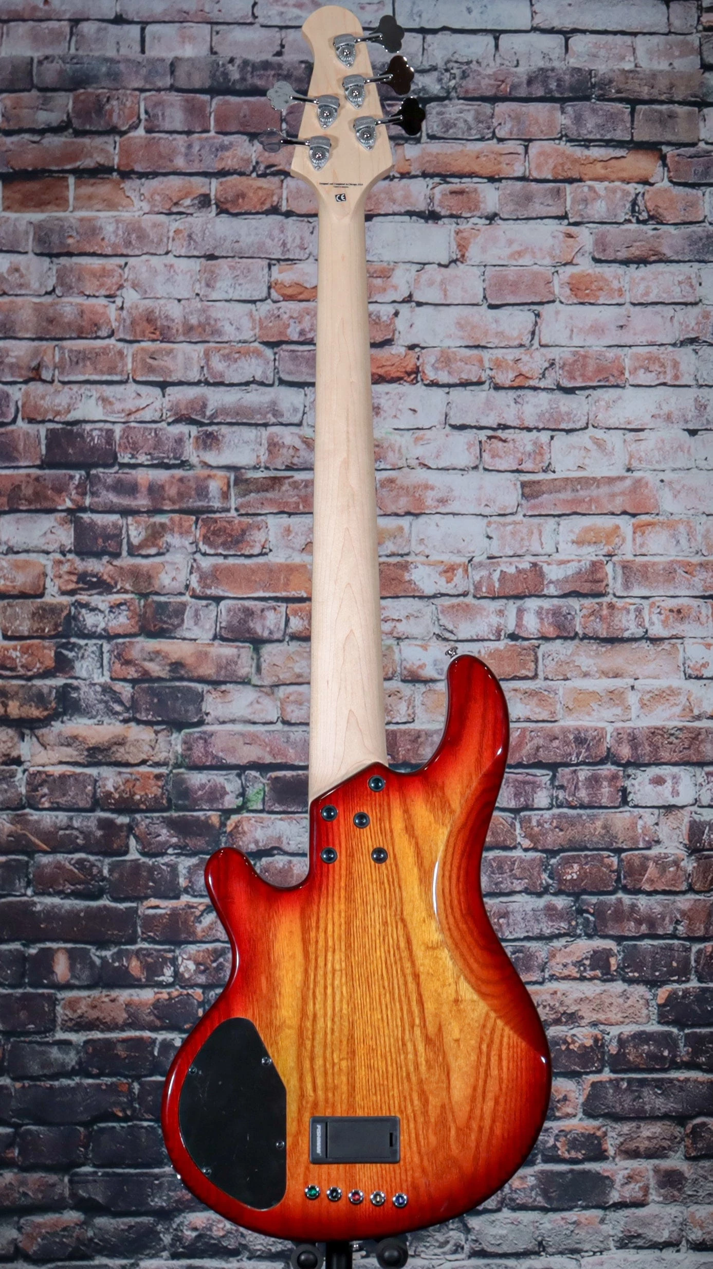 Lakland 5 String Bass Guitar | 55-02 Honey Sunburst & Maple 5 Lakland 5 String Bass Guitar | 55-02 Honey Sunburst & Maple