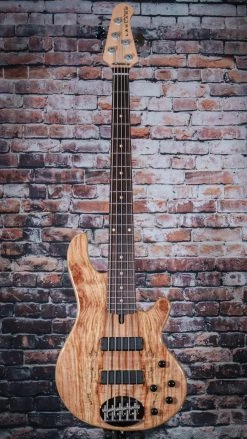 Lakland 55-01 5-String Electric Bass | Spalted Maple Rosewood Fingerboard