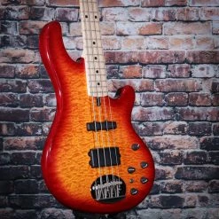 Guitar Lakland Skyline 44-02 Electric Bass | Cherry Sunburst With Maple FB
