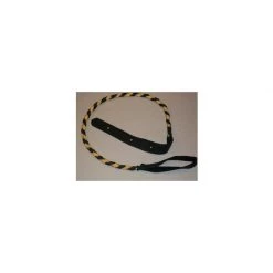 Lakota Braided Mandolin Strap | Black And Gold