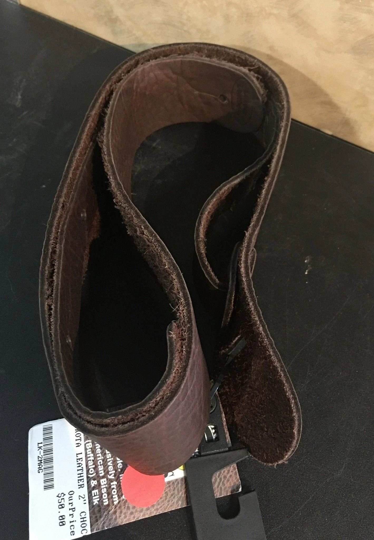 Lakota Leather 2" Leather Strap 3 Lakota Leather 2" Leather Strap