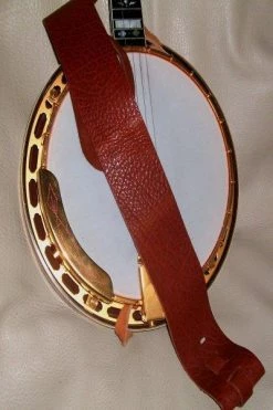Lakota Leathers LK-3RONB 3" Banjo Non Cradle Strap | Tobacco Straps