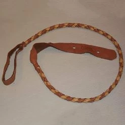 Straps Lakota Leathers LK-RGO Round Braid Mando Gold