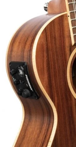 Lanikai Acacia Solid Top 5 String Tenor Acoustic Electric Ukulele Ukuleles