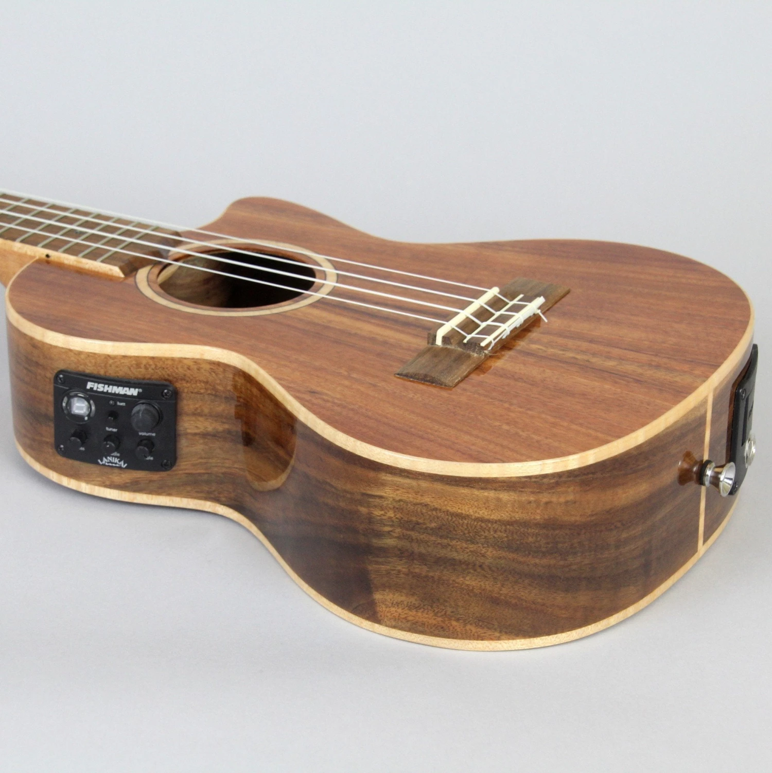 Lanikai Acacia Tenor Ukulele With Kula Preamp | ACS-CET 5 Lanikai Acacia Tenor Ukulele With Kula Preamp | ACS-CET