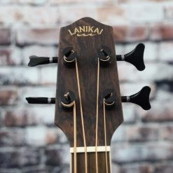 Lanikai Acoustic/Electric Bass Ukulele | Figured Bocote Ukuleles