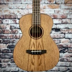 Lanikai Acoustic/Electric Bass Ukulele | Oak Ukuleles