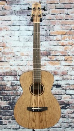 Lanikai Acoustic/Electric Bass Ukulele | Oak Ukuleles