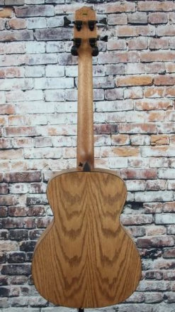 Lanikai Acoustic/Electric Bass Ukulele | Oak Ukuleles