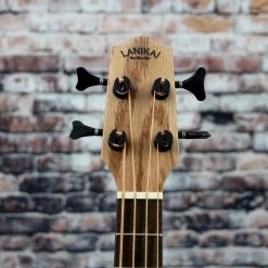 Lanikai Acoustic/Electric Bass Ukulele | Oak Ukuleles