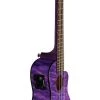Lanikai Acoustic/Electric Concert Ukulele | Quilted Maple Purple Stain