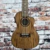 Lanikai Acoustic/Electric Concert Ukulele With Cutaway | Oak