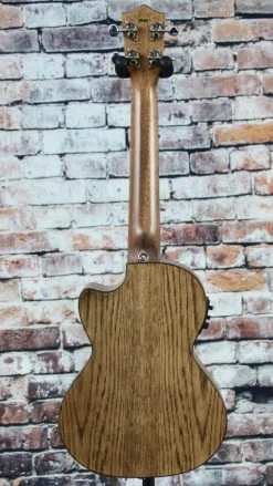 Lanikai Acoustic/Electric Tenor Ukulele With Cutaway | Oak