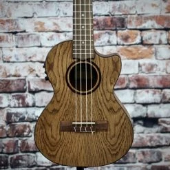Lanikai Acoustic/Electric Tenor Ukulele With Cutaway | Oak