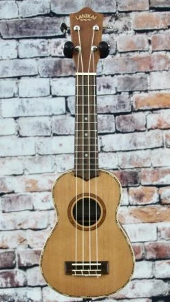Lanikai Soprano Ukulele | Solid Cedar Top Ukuleles