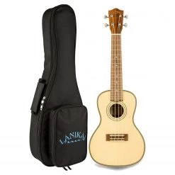 Lanikai SPS Solid Spruce Top Concert Ukulele Ukuleles