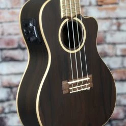Lanikai Ziricote Concert Ukulele With Kula Preamp | ZR-CEC Ukuleles