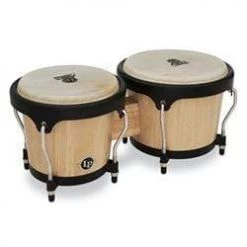 World / Hand Percussion Latin Percussion Aspire Wood Bongos | Natural