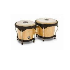 L'Armoniosa World / Hand Percussion Latin Percussion Aspire Wood Bongos | Natural With Black Hardware