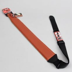 Levys Levy's 2 1/2 Inch Wide Orange Ergonomic RipChord Guitar Strap.