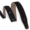 Levys Levy's 2 1/2" Suede Guitar Strap | Black 1 Levys Levy's 2 1/2" Suede Guitar Strap | Black
