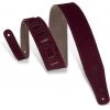 Levys Guitar Accessories Levy's 2 1/2" Suede Guitar Strap | Burgundy