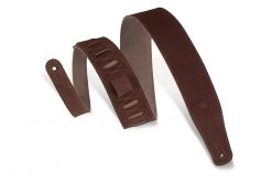 Levys Levy's 2 1/2" Suede Guitar Strap | Rust Guitar Accessories