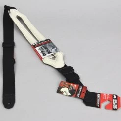 Levys Levy's 2 Inch Wide Ergonomic RipChord Cream Guitar Strap. Guitar Accessories