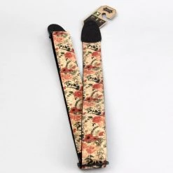 Levys Levy's 2 Inch Wide Wildflower Cork Guitar Strap. Guitar Accessories