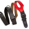 Levys Levy's 3 Inch Wide Ergonomic RipChord Red Guitar Strap